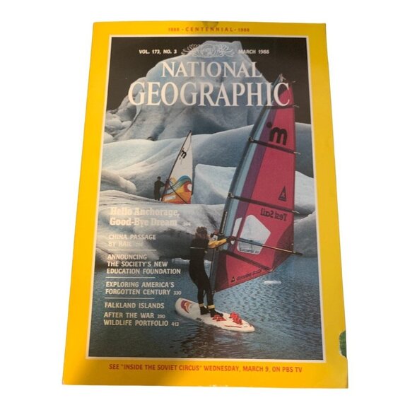 National Geographic Magazine February 1988 - Picture 2 of 7